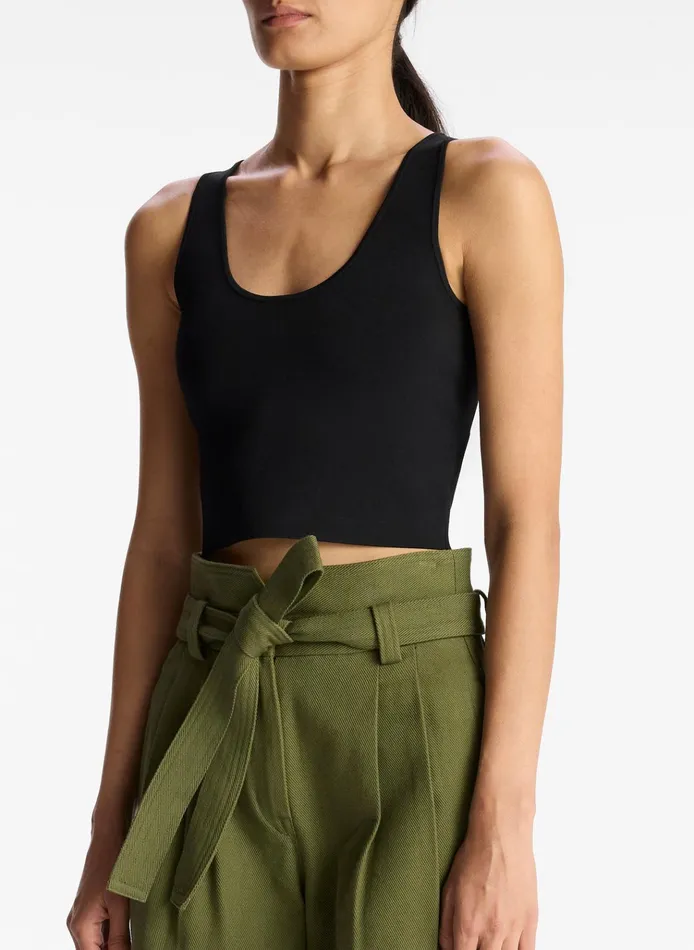 Women Knitwear ALC Cleo Knit Top Black