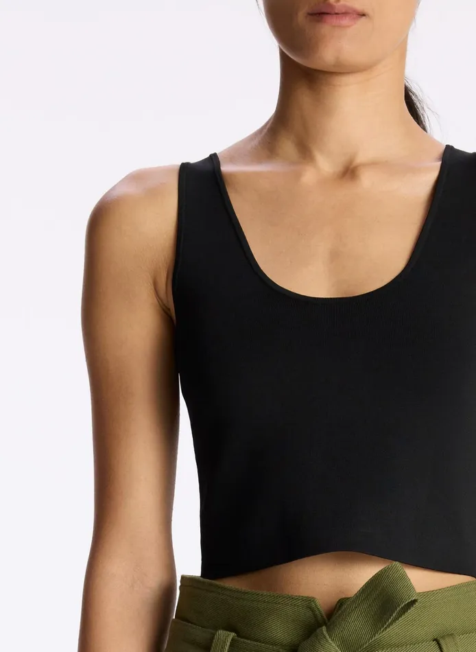 Women Knitwear ALC Cleo Knit Top Black
