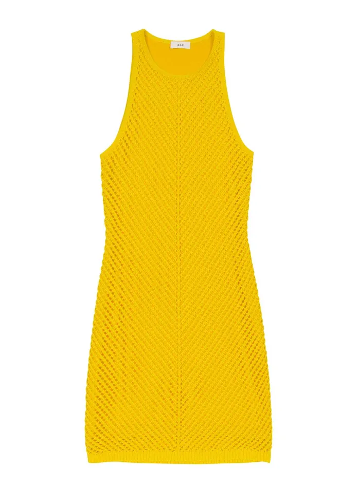 Women Knitwear ALC Senna Crochet Mini Dress Sole