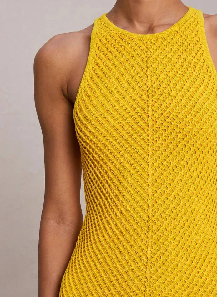 Women Knitwear ALC Senna Crochet Mini Dress Sole