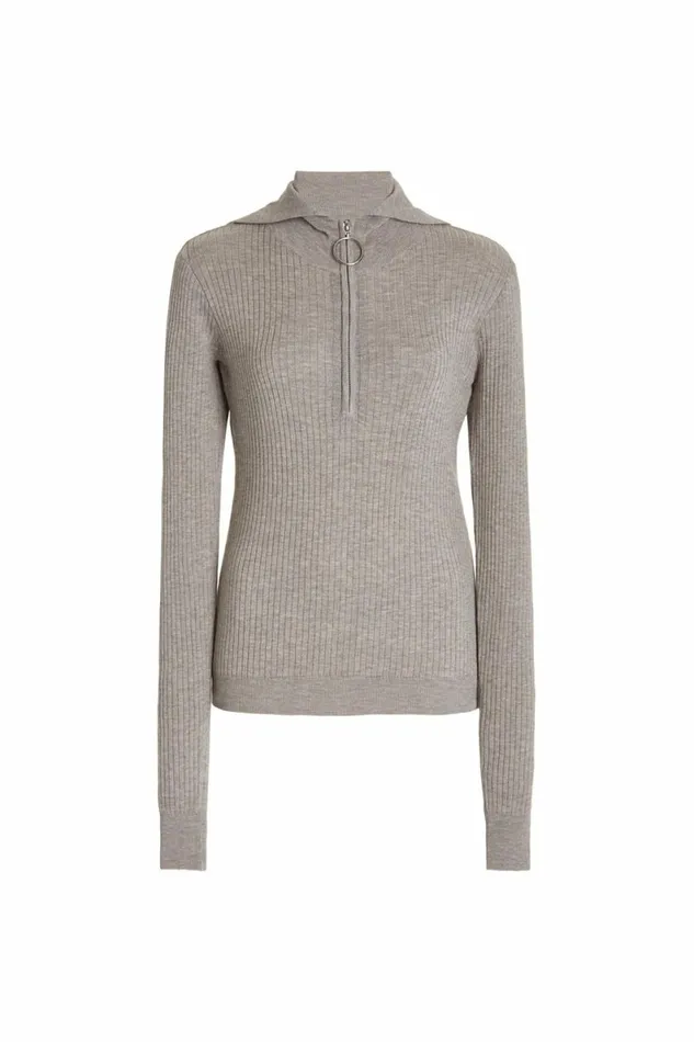 Women Knitwear DODO BAR OR Jorge Shirt Gray