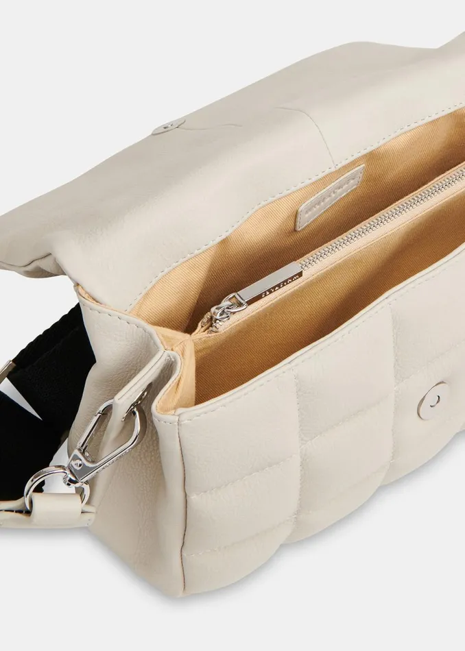 Women Leather Whistles Stone Ellis Quilted Crossbody Bag