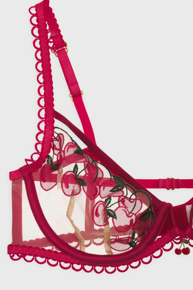 Women Lingerie For Love and Lemons Cherie Underwire Bra Red Women Lingerie For Love and Lemons Cherie Underwire Bra Red