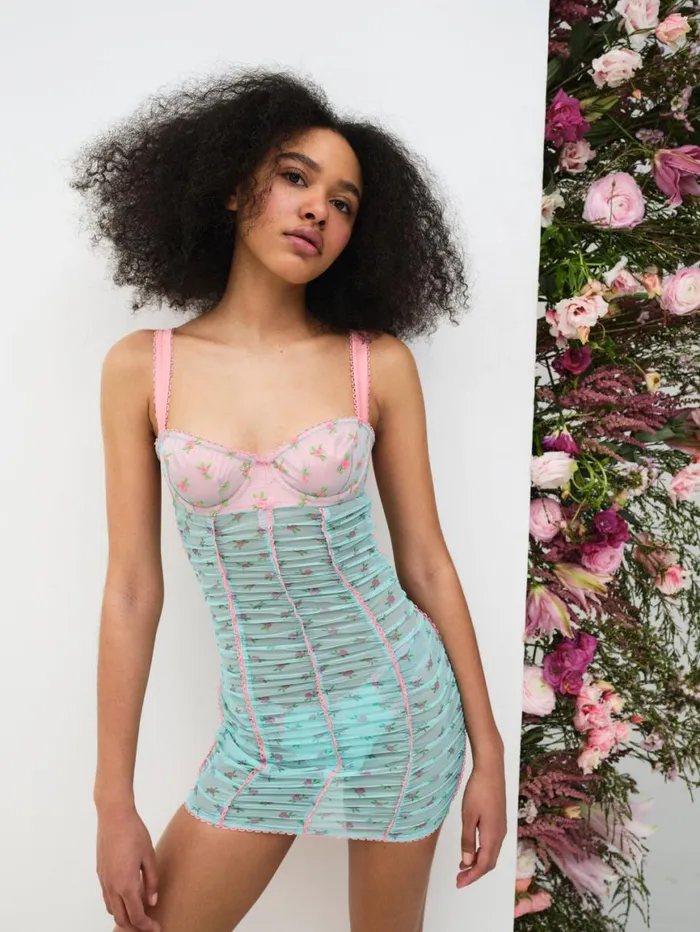 Women Lingerie For Love and Lemons Garden Party Slip Dress Multi Women Lingerie For Love and Lemons Garden Party Slip Dress Multi