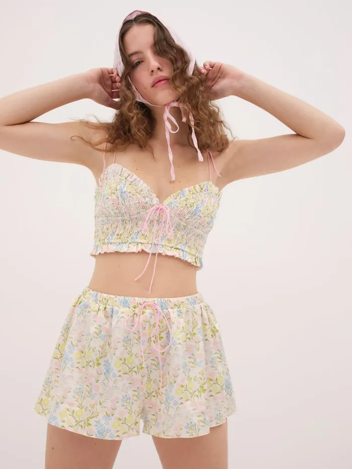 Women Lingerie For Love and Lemons Glitter Garden Top Multi Women Lingerie For Love and Lemons Glitter Garden Top Multi