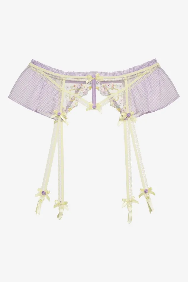 Women Lingerie For Love and Lemons Heart Wreath Garter Yellow Women Lingerie For Love and Lemons Heart Wreath Garter Yellow