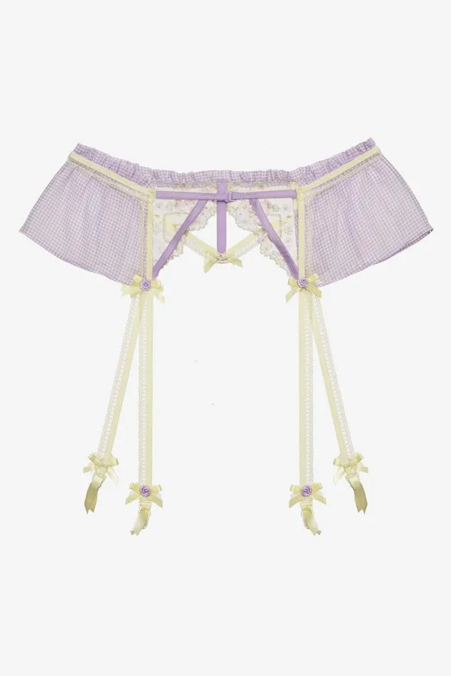 Women Lingerie For Love and Lemons Heart Wreath Garter Yellow Women Lingerie For Love and Lemons Heart Wreath Garter Yellow