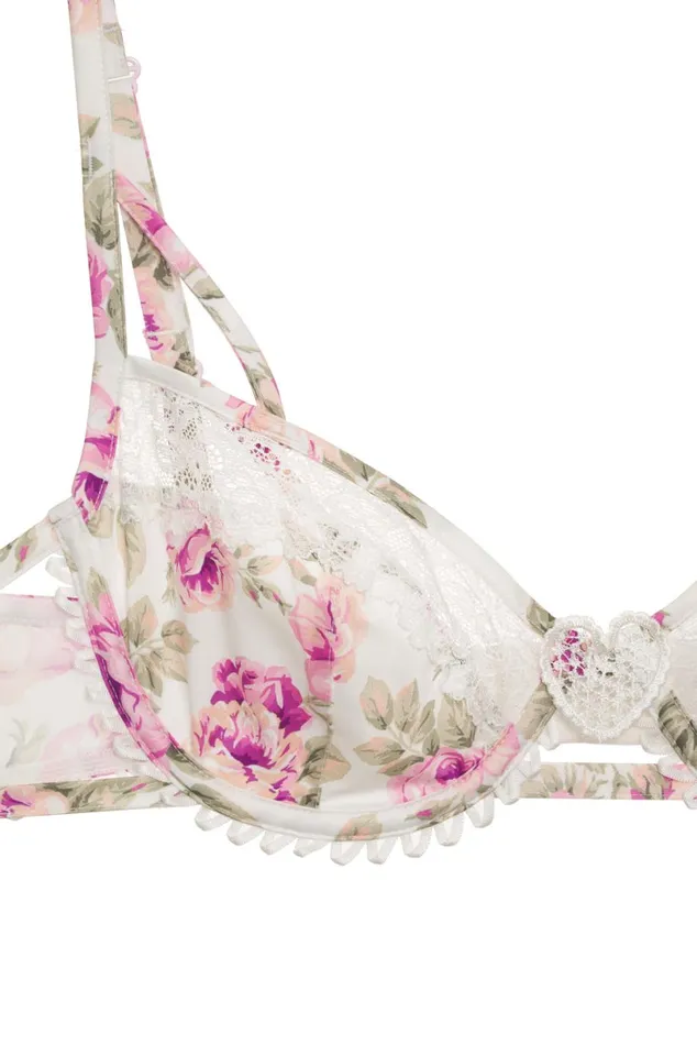 Women Lingerie For Love and Lemons Mary Rose Underwire Bra Pink Women Lingerie For Love and Lemons Mary Rose Underwire Bra Pink