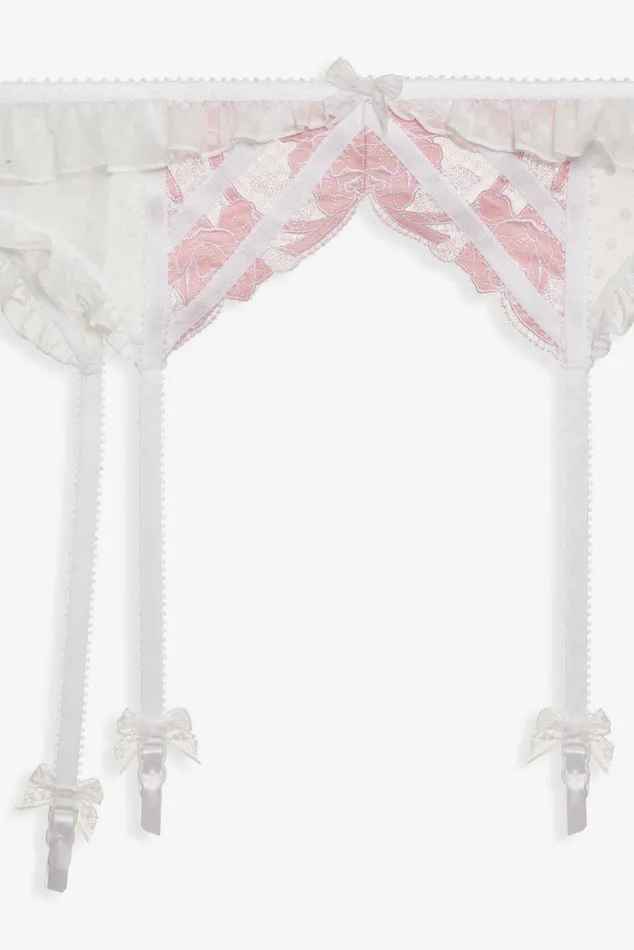 Women Lingerie For Love and Lemons Tawny Garter Belt White Women Lingerie For Love and Lemons Tawny Garter Belt White