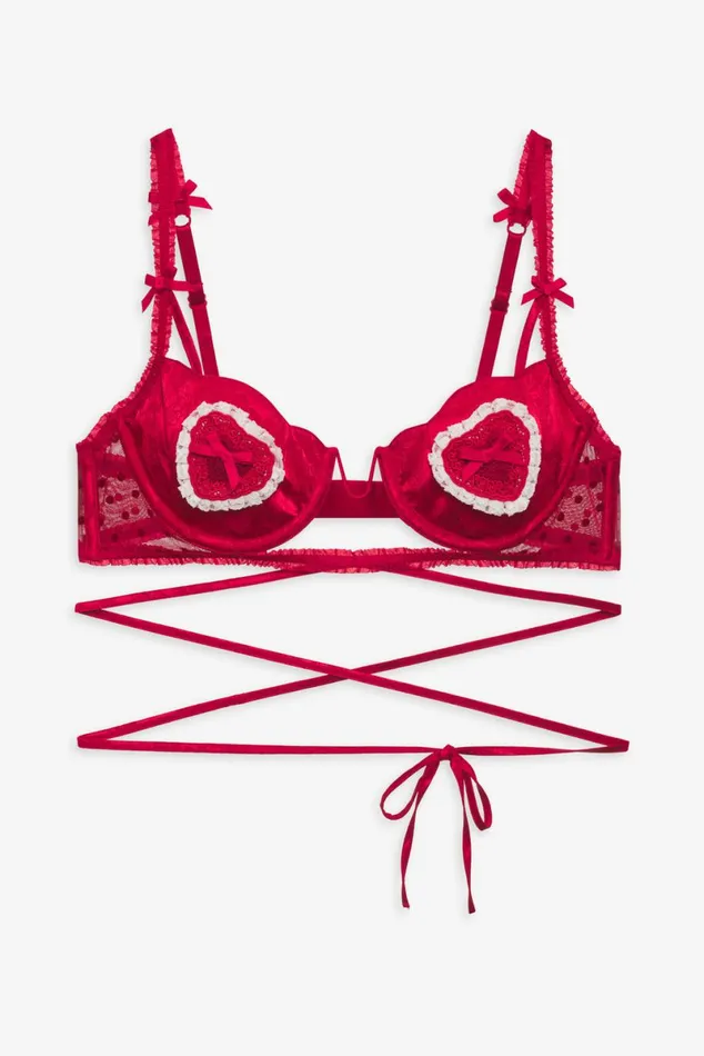 Women Lingerie For Love and Lemons Velma Underwire Bra Red Women Lingerie For Love and Lemons Velma Underwire Bra Red