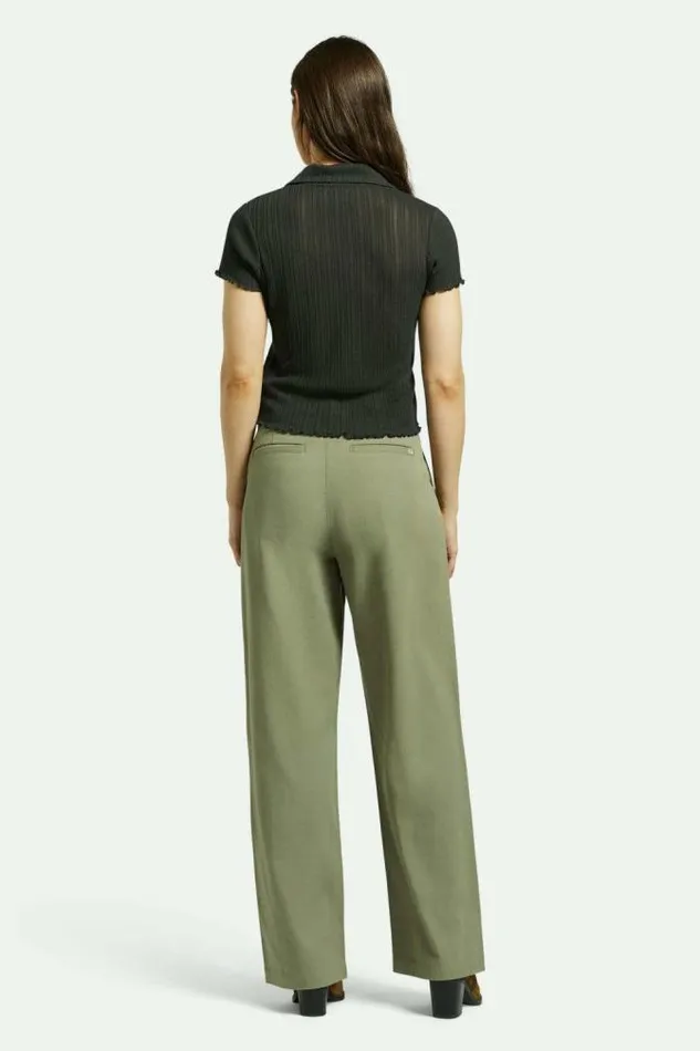 Women Ludlow Trouser Pant Olive Surplus Brixton Pants