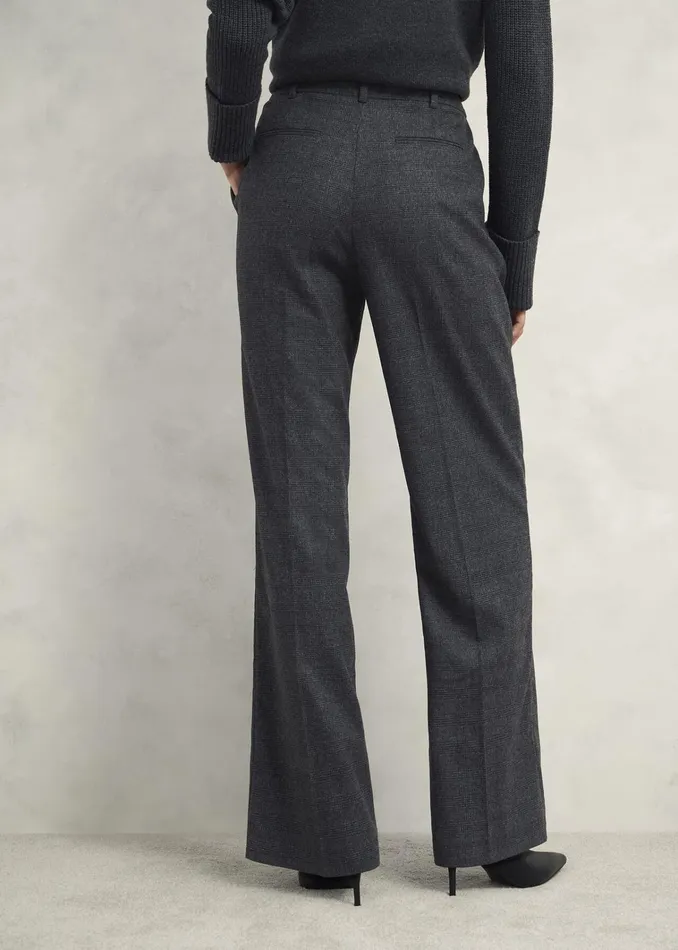 Women Middleton Trousers With Wool Grey Black Hobbs Trousers