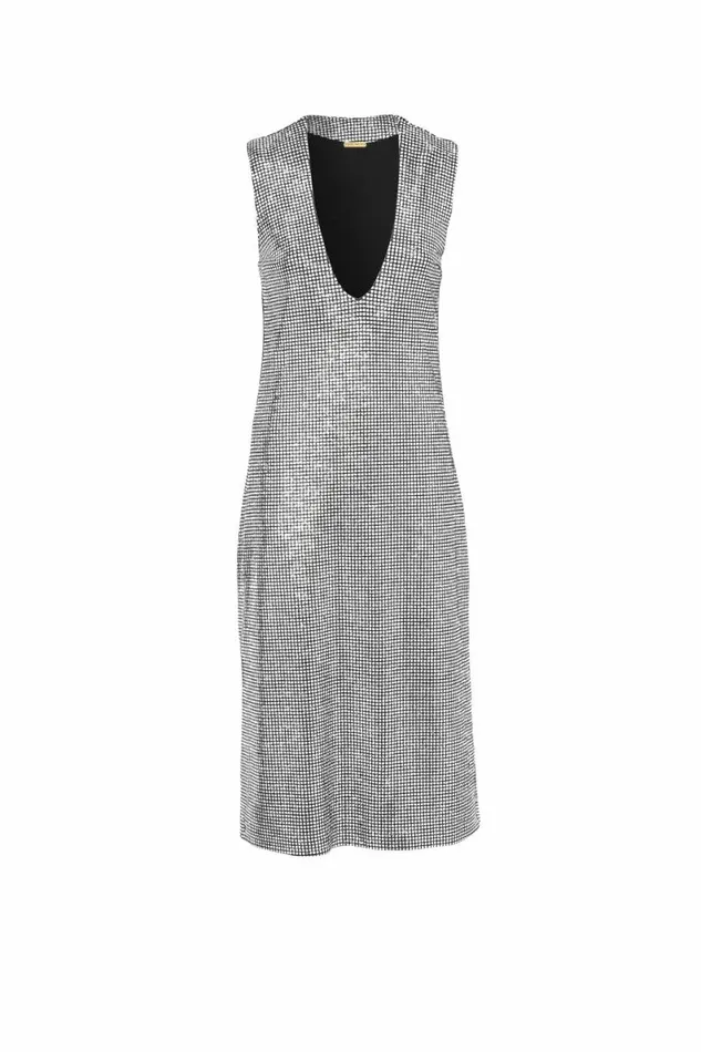 Women Night Out DODO BAR OR Daria Dress Silver