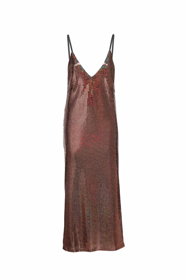 Women Night Out DODO BAR OR Hillie Dress Bronze