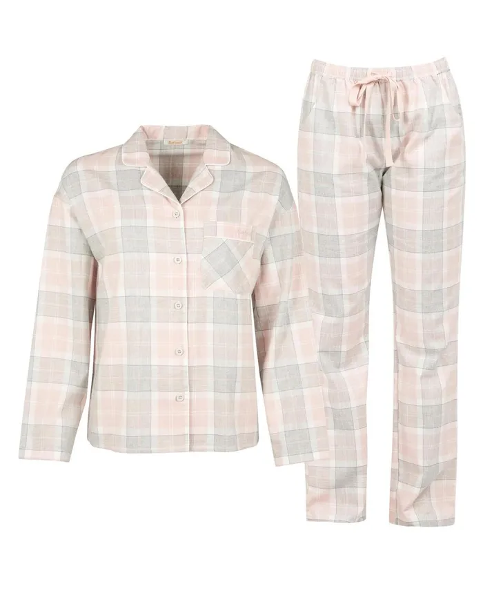 Women Nightwear Barbour SchlafanzugSet Ellery Pink Tartan Women Nightwear Barbour SchlafanzugSet Ellery Pink Tartan