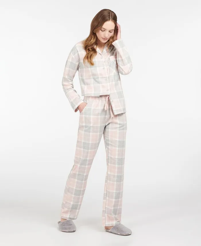 Women Nightwear Barbour SchlafanzugSet Ellery Pink Tartan Women Nightwear Barbour SchlafanzugSet Ellery Pink Tartan