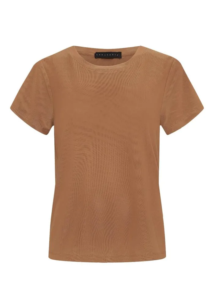 Women Perfect Mesh Tee Mocha Mousse Sanctuary Clothing Tees and Tops Women Perfect Mesh Tee Mocha Mousse Sanctuary Clothing Tees and Tops