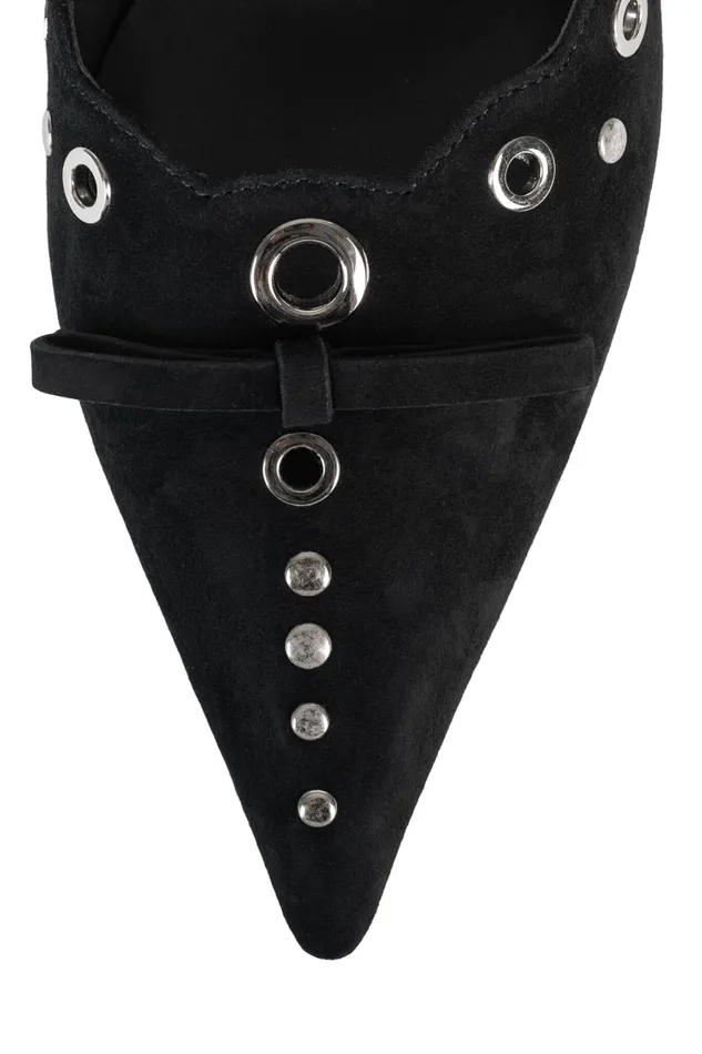 Women Pump Jeffrey Campbell GRATIS Baby Pink Suede Silver