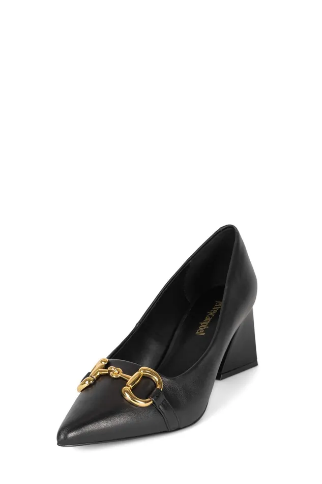 Women Pump Jeffrey Campbell HAPPYHOUR Natural Gold