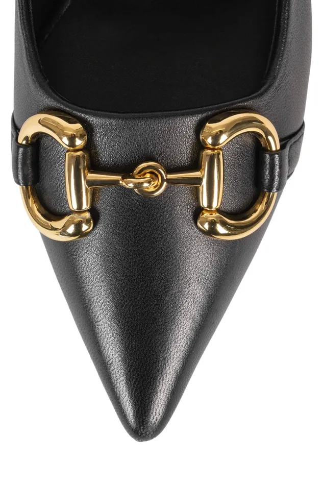 Women Pump Jeffrey Campbell HAPPYHOUR Natural Gold