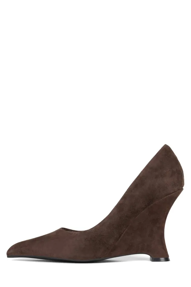 Women Pump Jeffrey Campbell INTRIGUED Fuchsia Suede