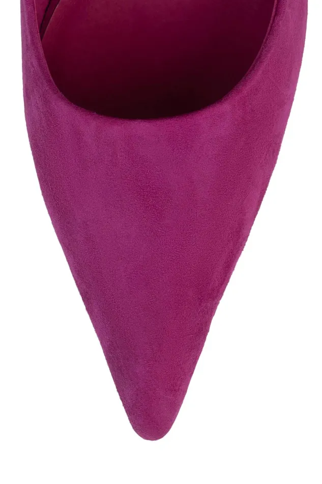 Women Pump Jeffrey Campbell INTRIGUED Fuchsia Suede