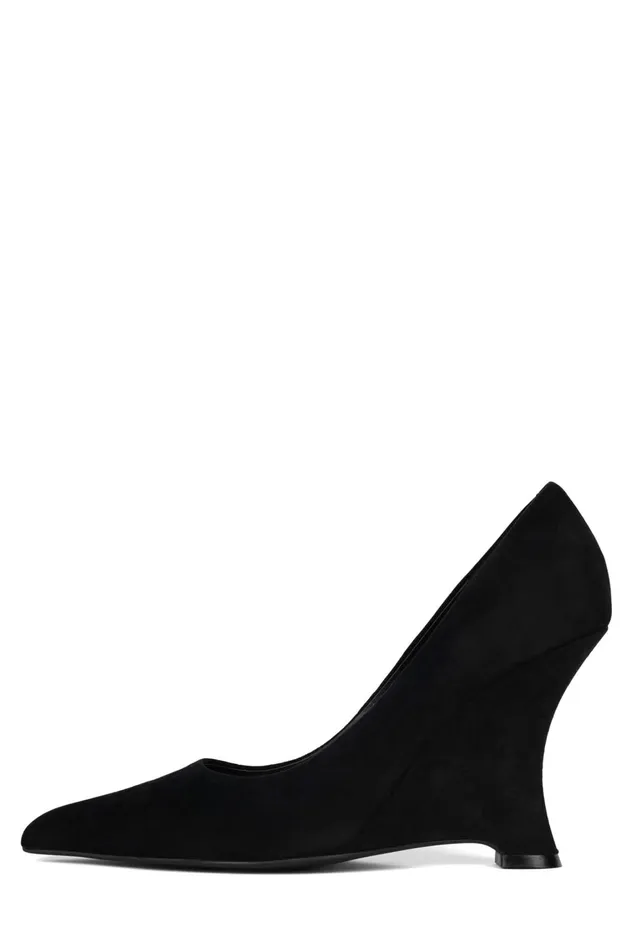 Women Pump Jeffrey Campbell INTRIGUED Fuchsia Suede