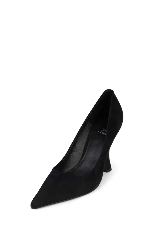 Women Pump Jeffrey Campbell INTRIGUED Fuchsia Suede