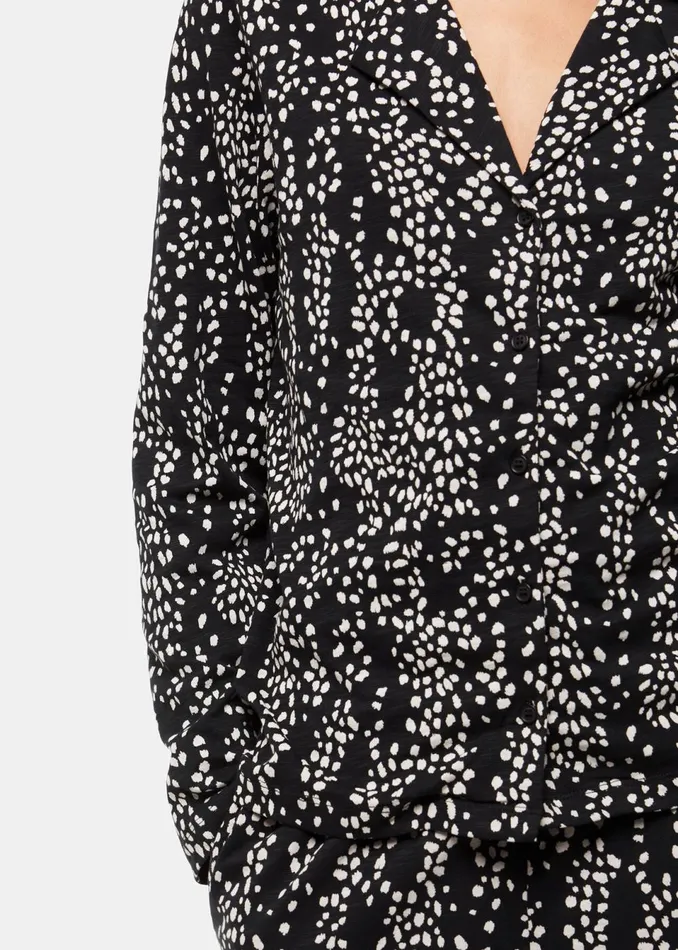 Women Pyjamas Whistles Multicolour Animal Spot Print Pyjamas