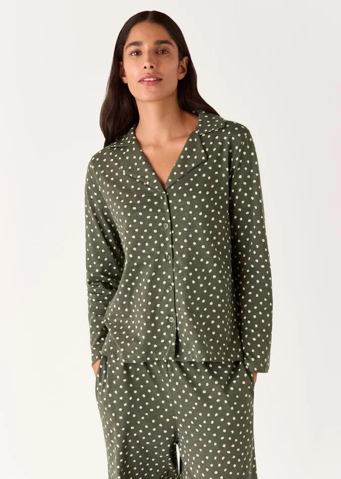 Women Pyjamas Whistles Multicolour Irregular Spot Print Pyjamas