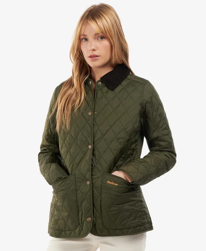 Women Quilted Jackets Barbour Annandale Quilted Jacket Doeskin