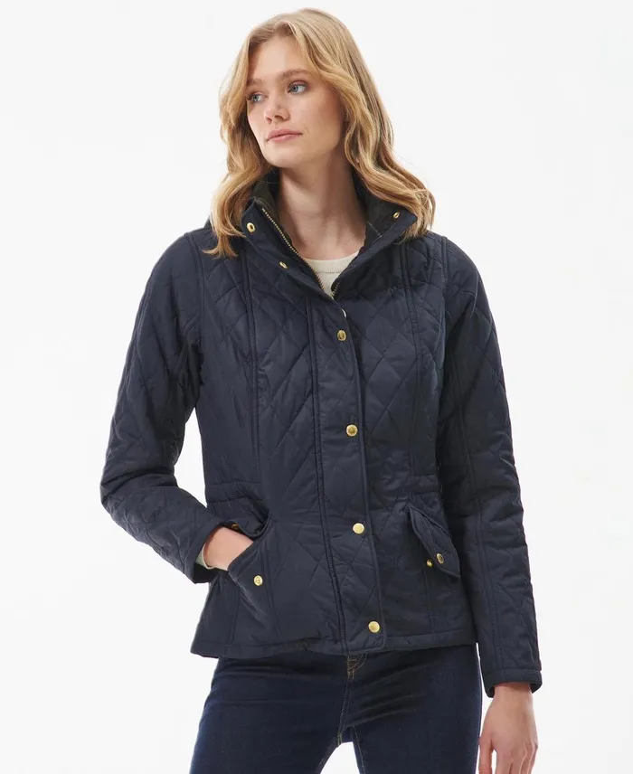 Women Quilted Jackets Barbour Millfire Quilted Jacket Navyclassic