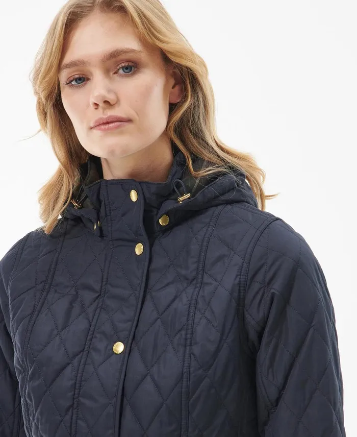 Women Quilted Jackets Barbour Millfire Quilted Jacket Navyclassic Women Quilted Jackets Barbour Millfire Quilted Jacket Navyclassic