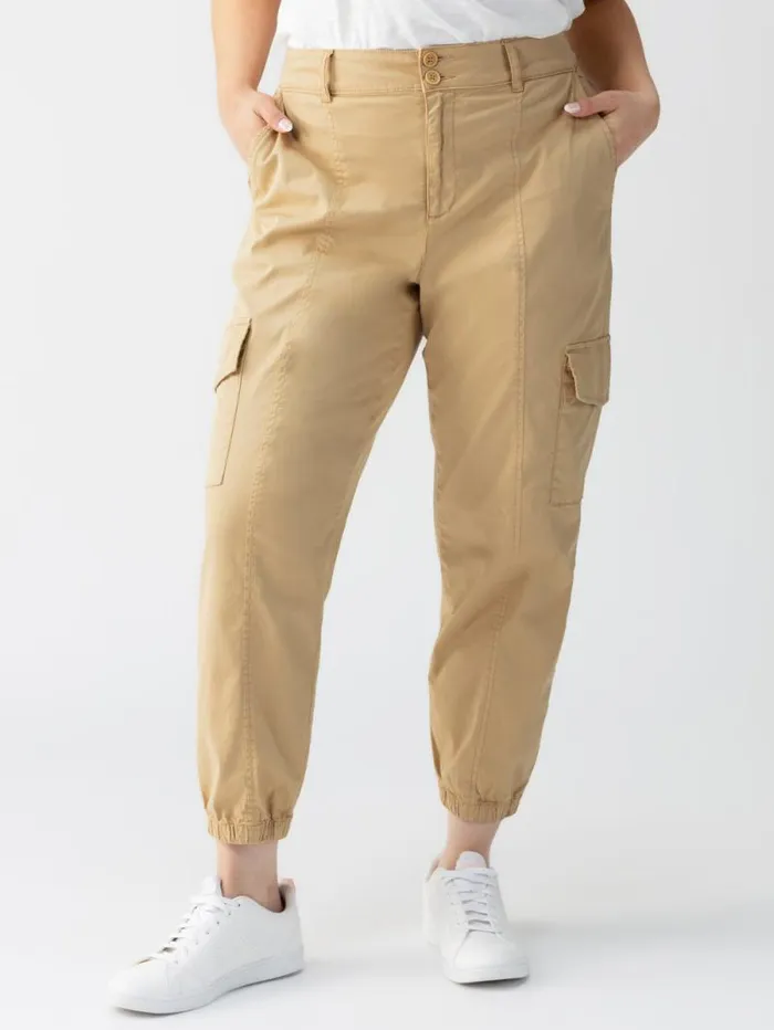 Women Rebel Standard Rise Pant True Khaki Inclusive Collection Sanctuary Clothing Pants