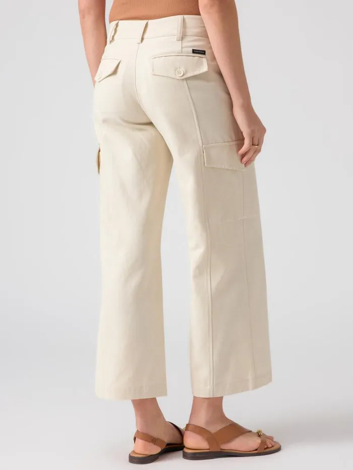 Women Rebel Wide Leg Standard Rise Crop Pant Birch Sanctuary Clothing Pants