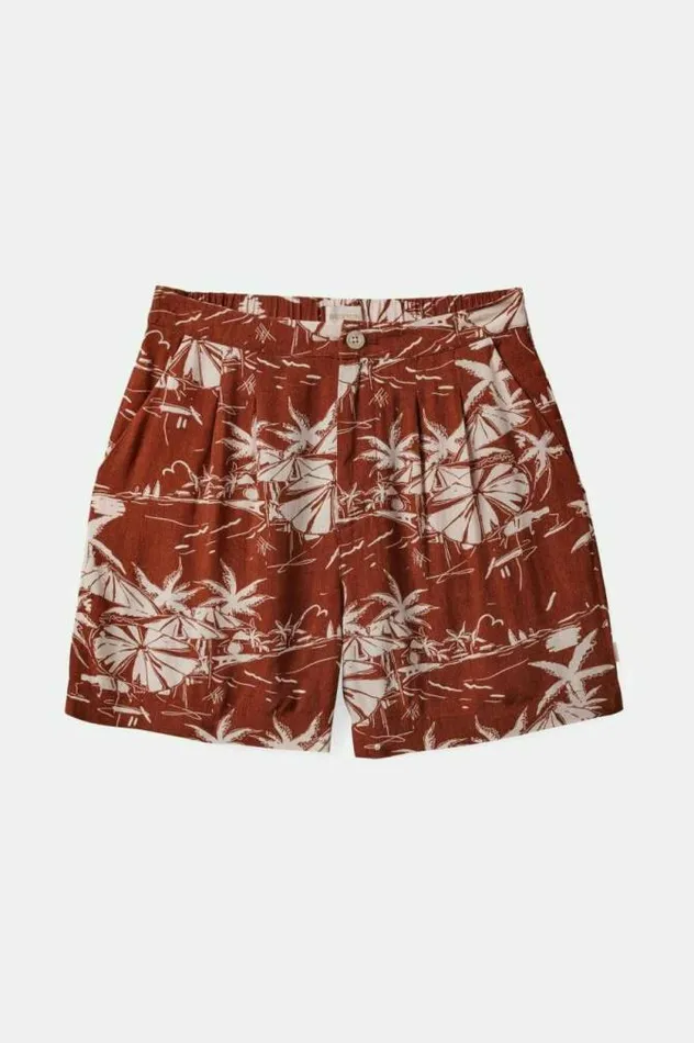 Women Riviera Short Sepia Brixton Shorts
