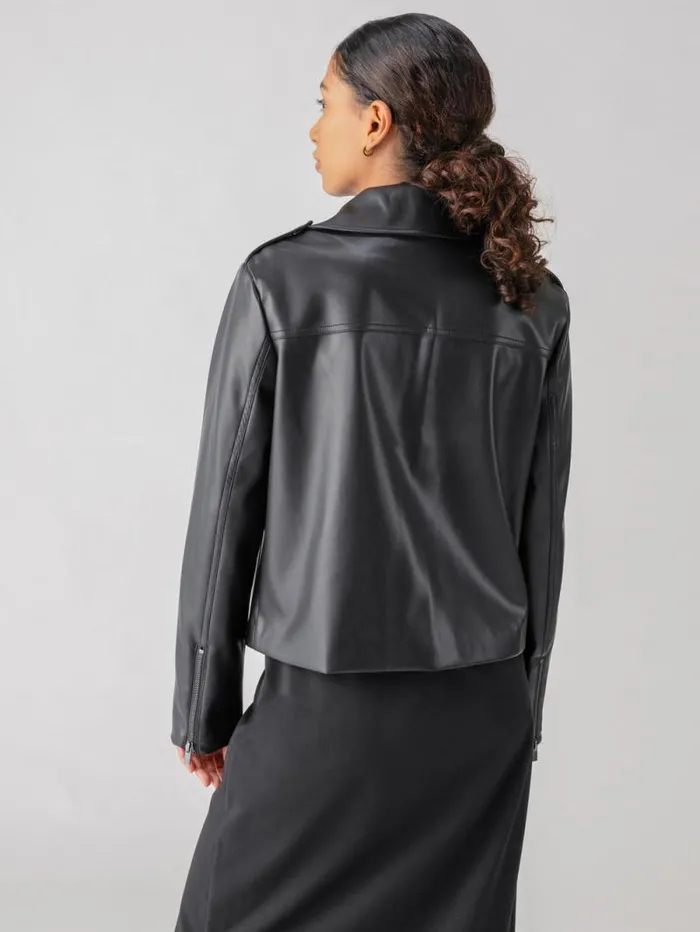 Women Ryder Moto Jacket Black Sanctuary Clothing Jackets and Outerwear Women Ryder Moto Jacket Black Sanctuary Clothing Jackets and Outerwear