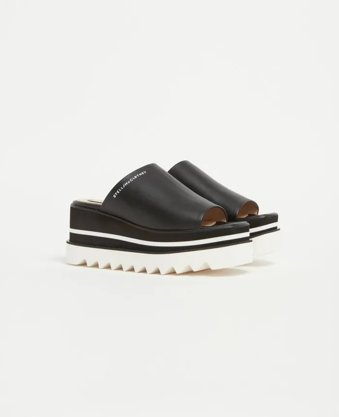 Women Sandals Stella McCartney SneakElyse Platform Mules Black