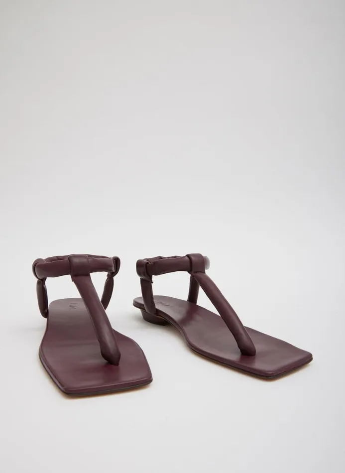 Women Sandals Tibi Aston Sandal Wine