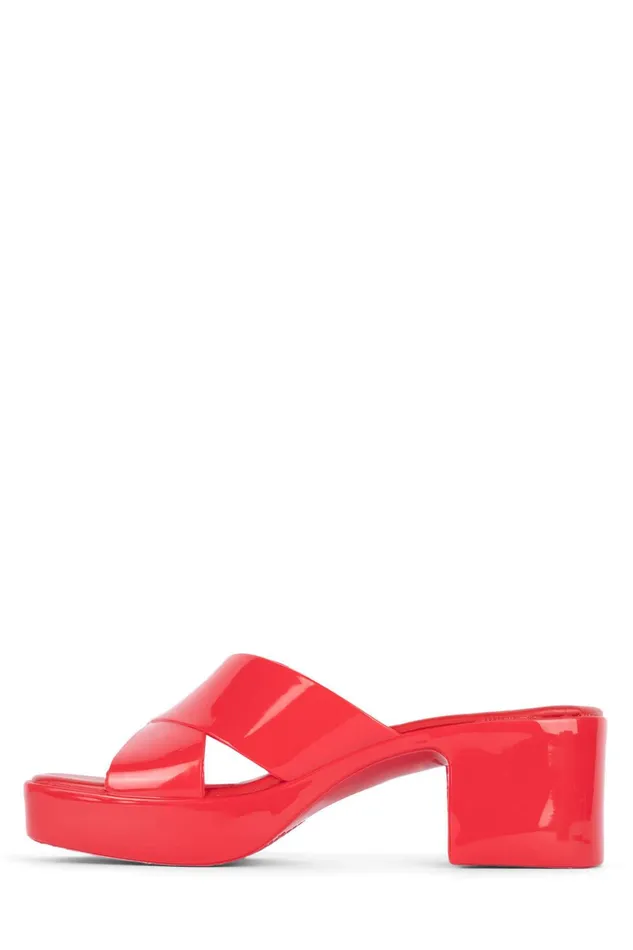 Women Sandals Under 100 Jeffrey Campbell BUBBLEGUM Red