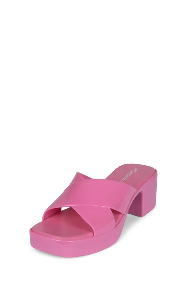 Women Sandals Under 100 Jeffrey Campbell BUBBLEGUM Red