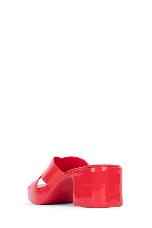 Women Sandals Under 100 Jeffrey Campbell BUBBLEGUM Red