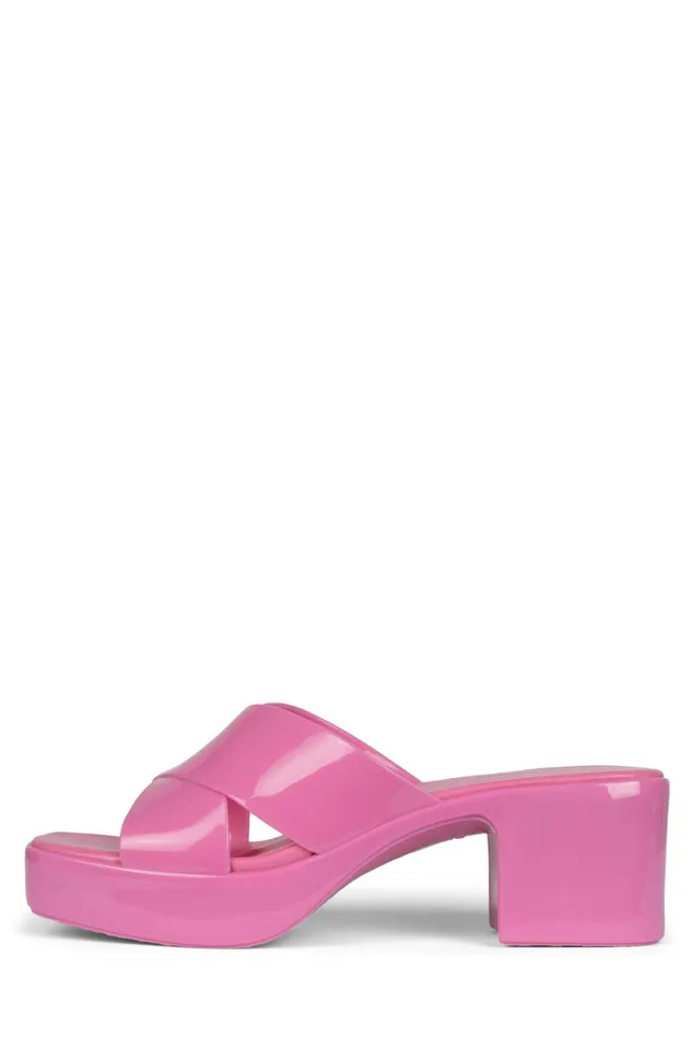 Women Sandals Under 100 Jeffrey Campbell BUBBLEGUM Red