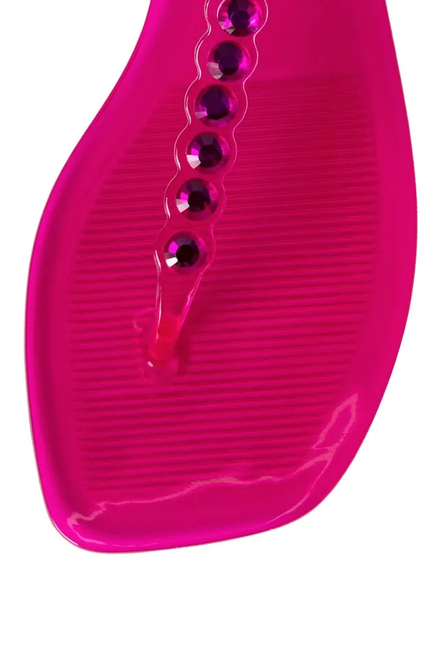 Women Sandals Under 100 Jeffrey Campbell JEMMIN Fuchsia Shiny