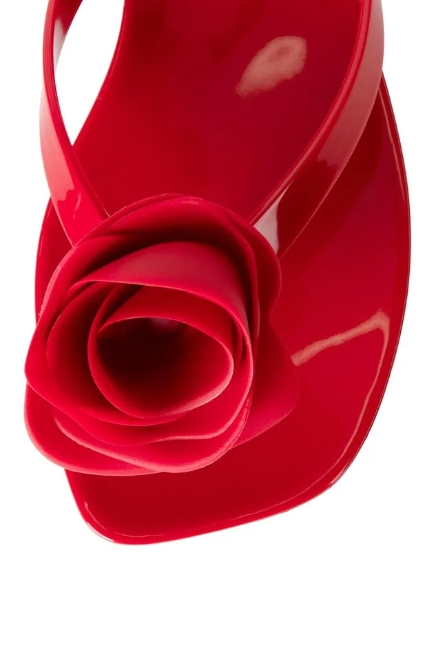 Women Sandals Under 100 Jeffrey Campbell SOSWEET Red Shiny