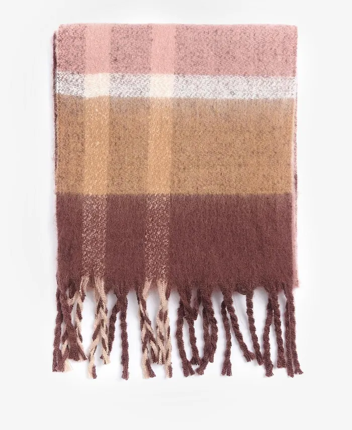 Women Scarves and Wraps Barbour Isla Tartan Boucle Scarf Trench Tartan Women Scarves and Wraps Barbour Isla Tartan Boucle Scarf Trench Tartan