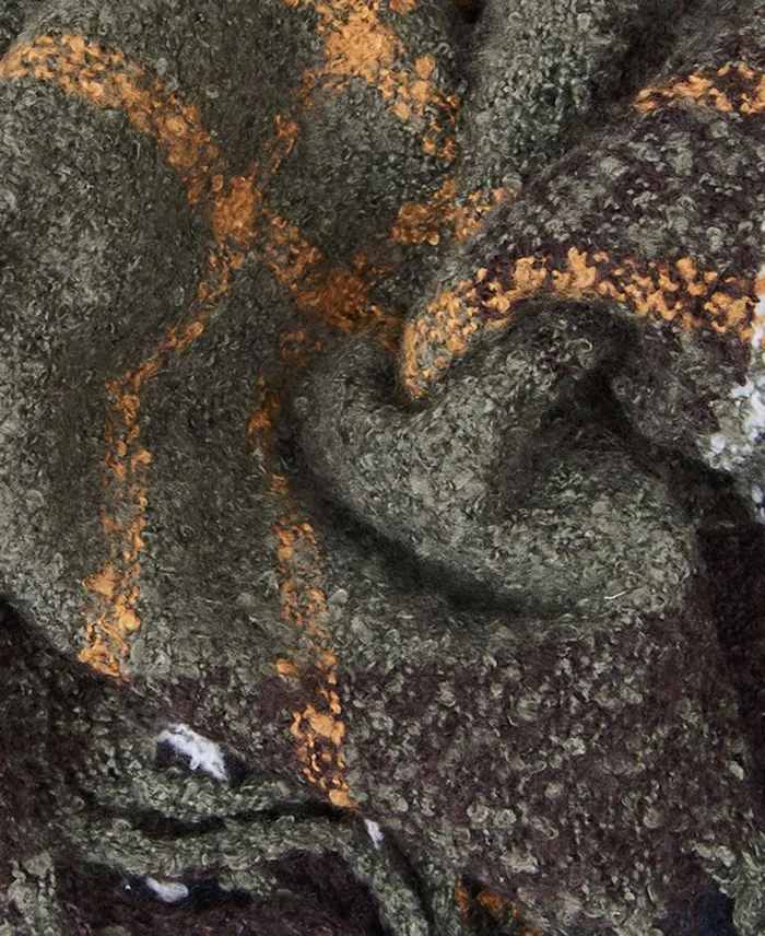 Women Scarves and Wraps Barbour Tartan Boucle Scarf Classic Women Scarves and Wraps Barbour Tartan Boucle Scarf Classic