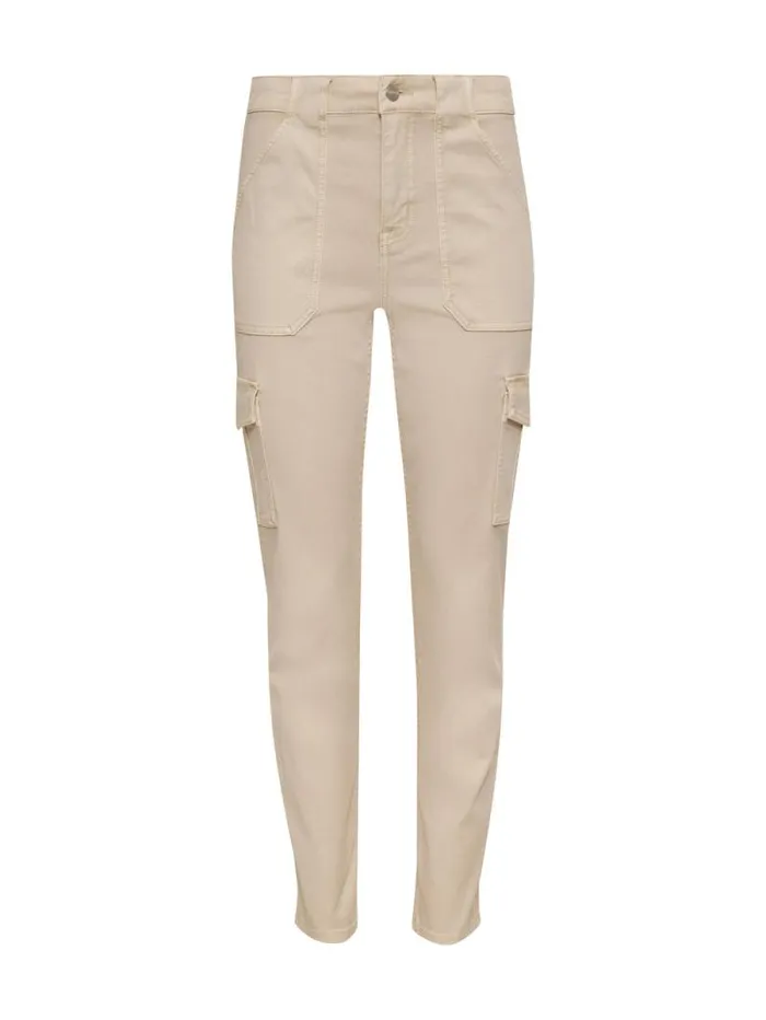 Women Sculpted Hayden Slim Straight Standard Rise Pant Toasted Almond Sanctuary Clothing Pants