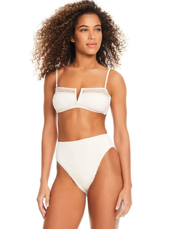 Women Sea Crochet VWire Bandeau Bikini Top White Sand Sanctuary Clothing Swim Tops Women Sea Crochet VWire Bandeau Bikini Top White Sand Sanctuary Clothing Swim Tops