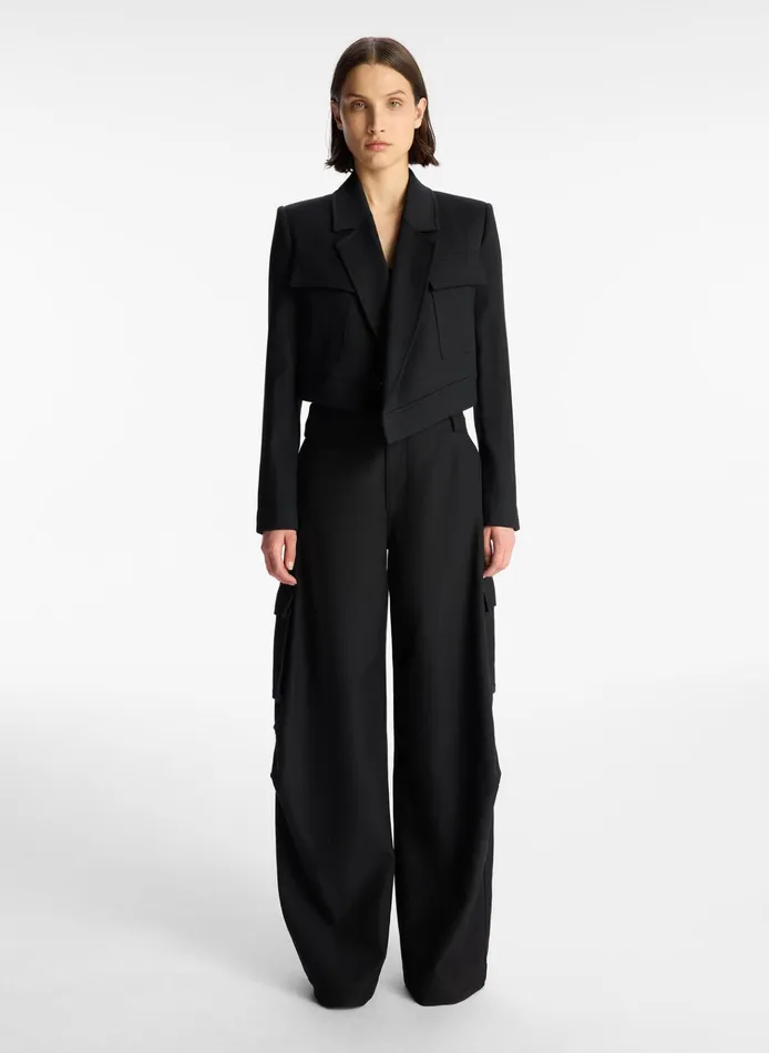 Women Sets ALC Megan Cargo Pant Black